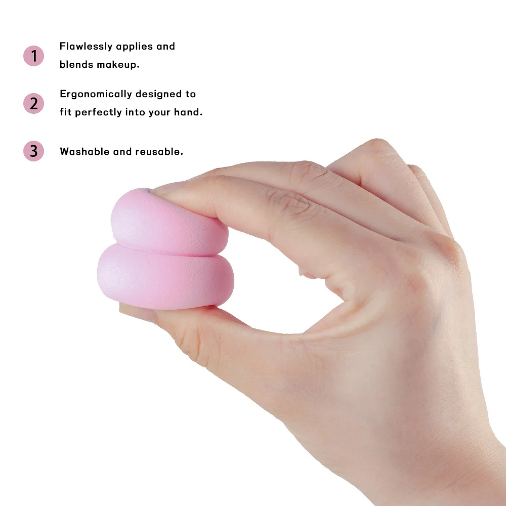 Water Drop Makeup Blending Sponge 2-Pack - Dry and Wet Dual Use 11 beauty blender makeup sponge spu818325315157 desc 11