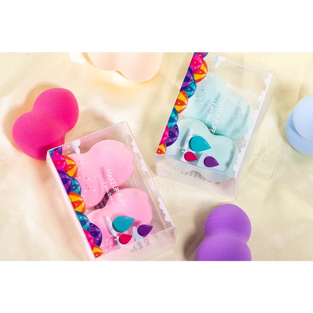 Water Drop Makeup Blending Sponge 2-Pack - Dry and Wet Dual Use 16 beauty blender makeup sponge spu818325315157 desc 16