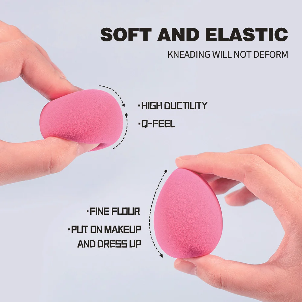 Water Drop Makeup Blending Sponge 2-Pack - Dry and Wet Dual Use 21 beauty blender makeup sponge spu818325315157 desc 21