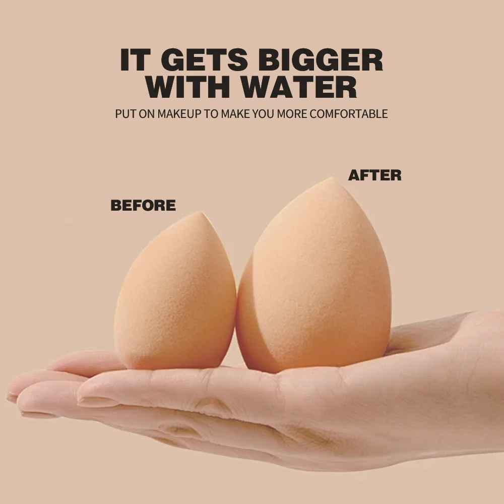 Water Drop Makeup Blending Sponge 2-Pack - Dry and Wet Dual Use 22 beauty blender makeup sponge spu818325315157 desc 22