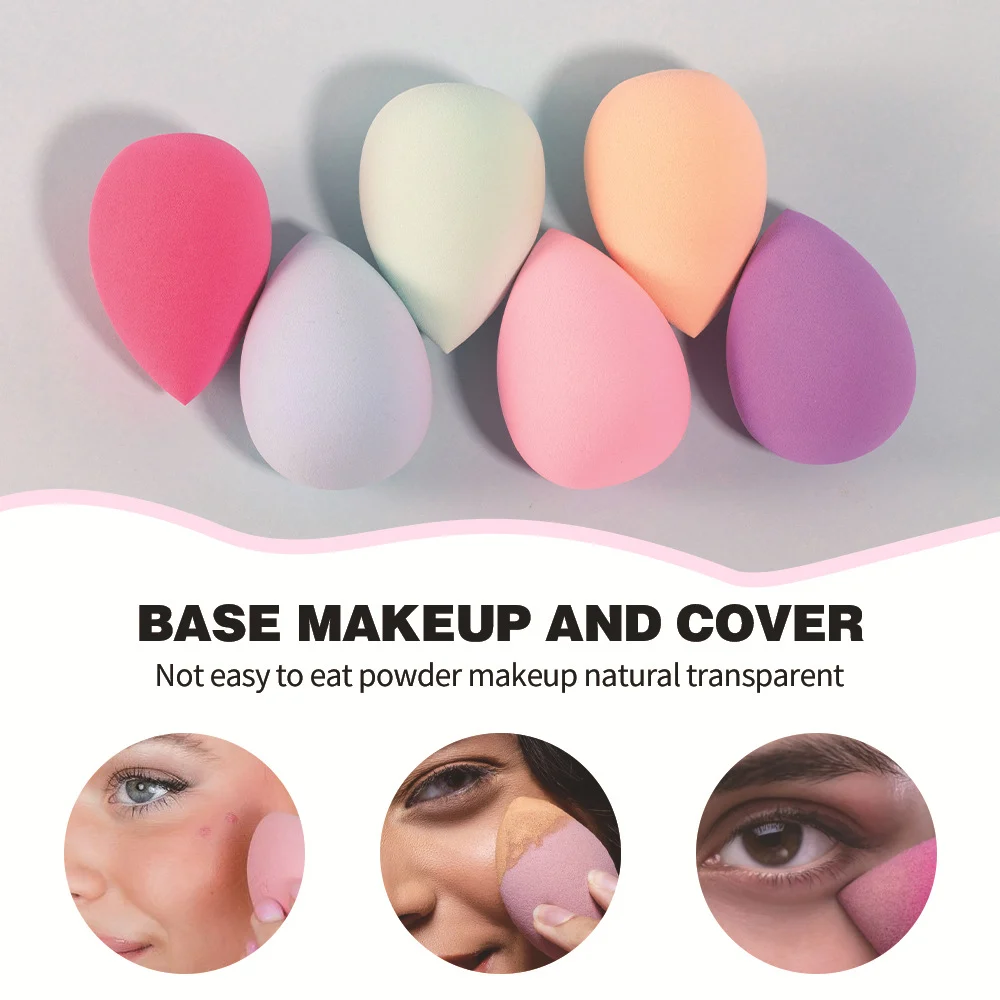 Water Drop Makeup Blending Sponge 2-Pack - Dry and Wet Dual Use 23 beauty blender makeup sponge spu818325315157 desc 23
