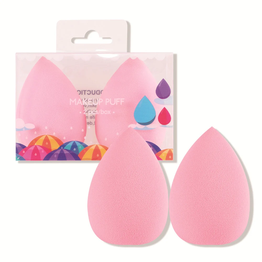 Water Drop Makeup Blending Sponge 2-Pack - Dry and Wet Dual Use 26 beauty blender makeup sponge spu818325315157 desc 26