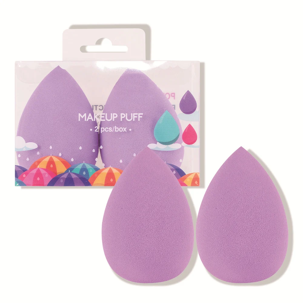 Water Drop Makeup Blending Sponge 2-Pack - Dry and Wet Dual Use 27 beauty blender makeup sponge spu818325315157 desc 27