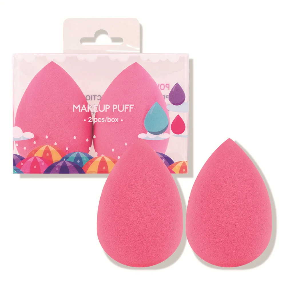 Water Drop Makeup Blending Sponge 2-Pack - Dry and Wet Dual Use 31 beauty blender makeup sponge spu818325315157 desc 31