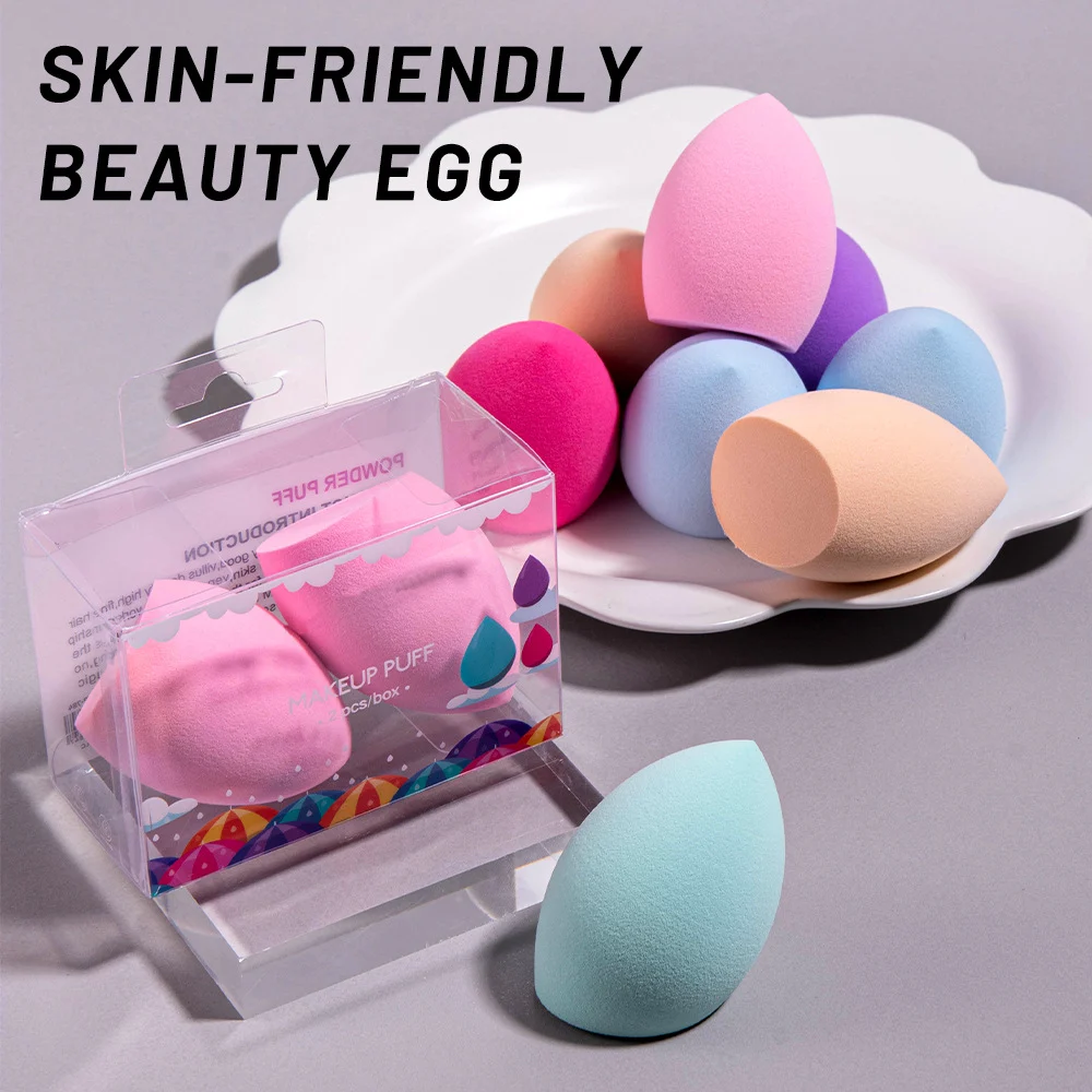 Water Drop Makeup Blending Sponge 2-Pack - Dry and Wet Dual Use 34 beauty blender makeup sponge spu818325315157 desc 34