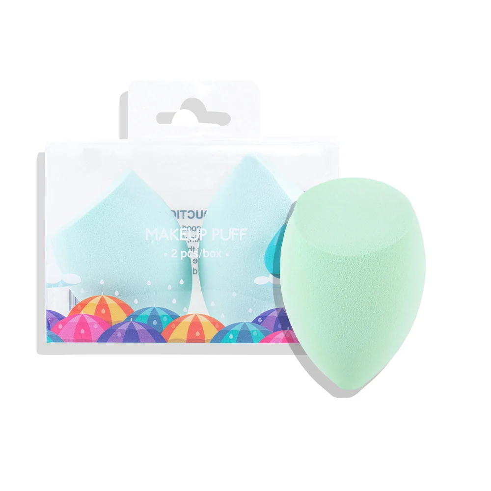 Water Drop Makeup Blending Sponge 2-Pack - Dry and Wet Dual Use 41 beauty blender makeup sponge spu818325315157 desc 41