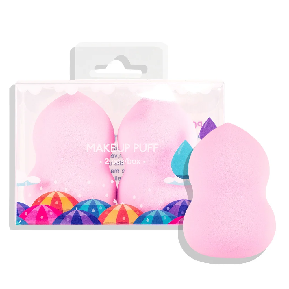 Water Drop Makeup Blending Sponge 2-Pack - Dry and Wet Dual Use 5 beauty blender makeup sponge spu818325315157 desc 5