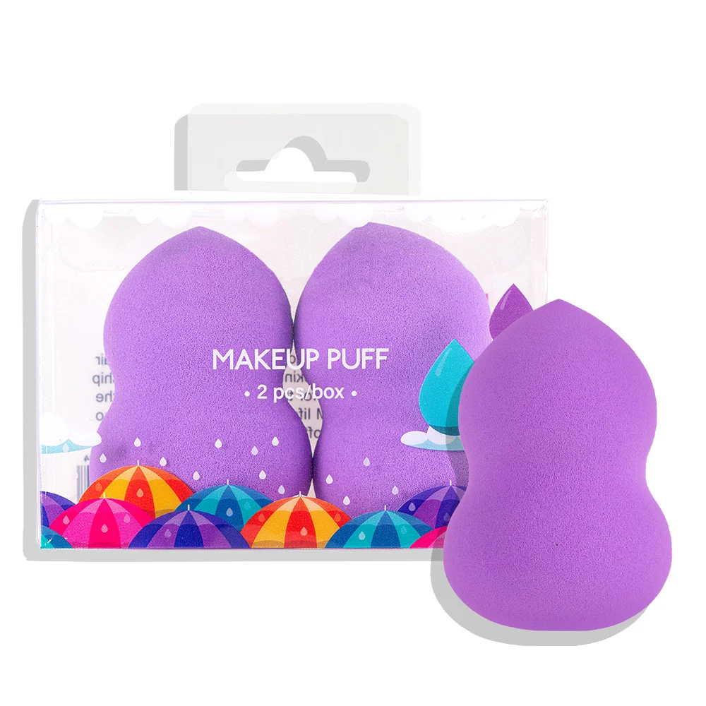 Water Drop Makeup Blending Sponge 2-Pack - Dry and Wet Dual Use 6 beauty blender makeup sponge spu818325315157 desc 6