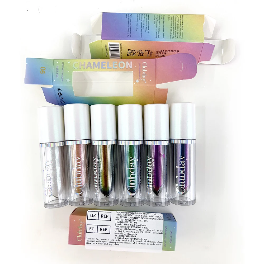 Chameleon Liquid Eyeshadow - Iridescent Multi-use Stage Makeup 3.5ml 24 chameleon liquid eyeshadow spu972636810697 desc 24
