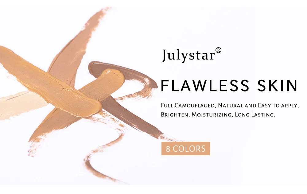 8-Color Liquid Concealer - Full Coverage & Waterproof Formula 1 liquid concealer makeup spu831008891819 desc 1
