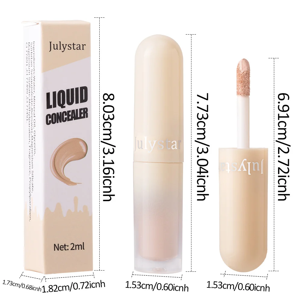 Erase Ease Liquid Concealer - Full Coverage & Long Lasting 3 liquid concealer makeup spu832753600290 desc 3