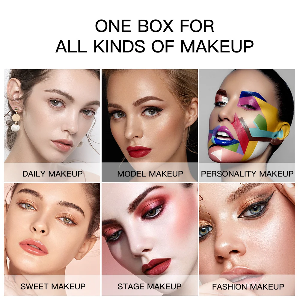 Professional Makeup Kit - 15 Color All-in-One Palette 4 makeup kit eyeshadow blush spu640237787284 desc 4