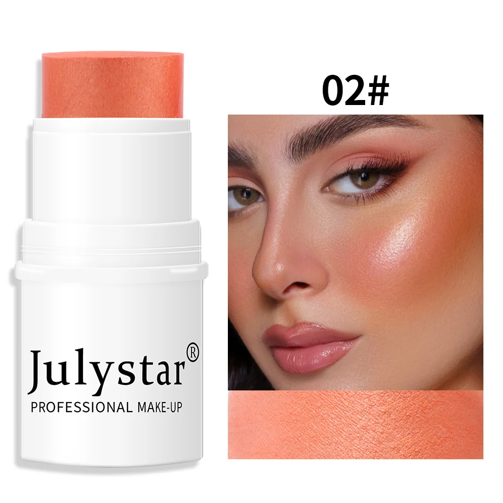 Monochromatic Multi-Stick Blush Cream - 4-in-1 Lip & Cheek Tint - 4.2g 11 multipurpose blush cream stick spu739448983562 desc 11