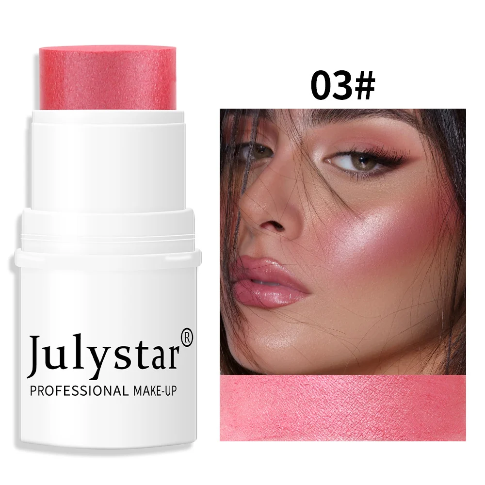 Monochromatic Multi-Stick Blush Cream - 4-in-1 Lip & Cheek Tint - 4.2g 12 multipurpose blush cream stick spu739448983562 desc 12