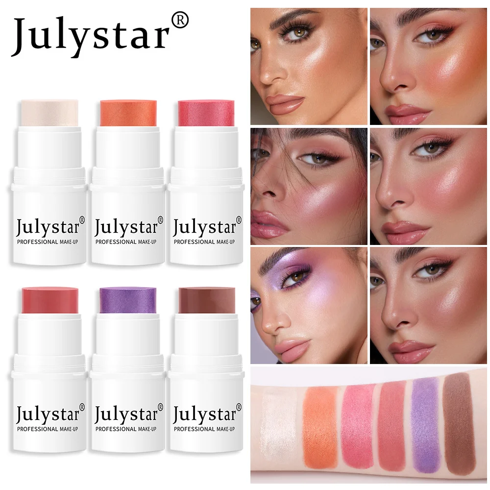 Monochromatic Multi-Stick Blush Cream - 4-in-1 Lip & Cheek Tint - 4.2g 16 multipurpose blush cream stick spu739448983562 desc 16